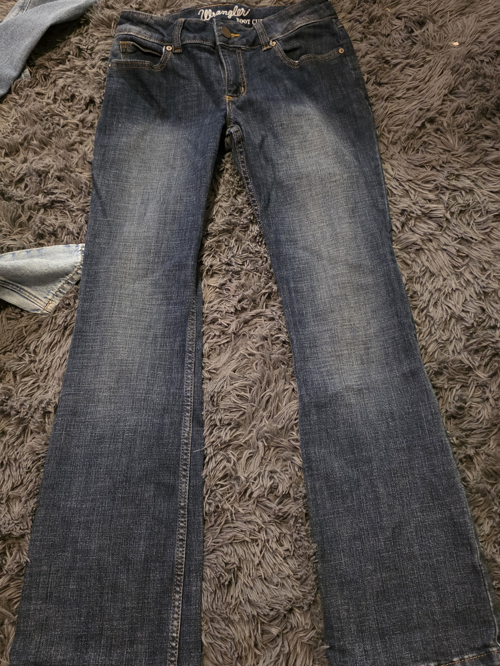 Wrangler Women's Dark Blue Flare Jeans Sz 5/32
